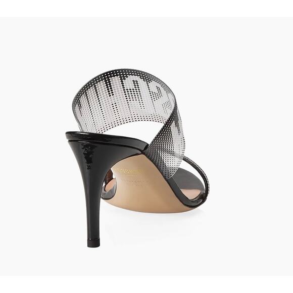 Moschino Logo Patent Leather Mules sz. 35 EU - Picture 3 of 12